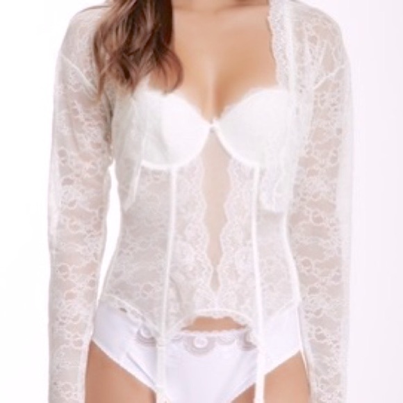 CHANTELLE ETERNELLE LACE BOLERO - Picture 3 of 12